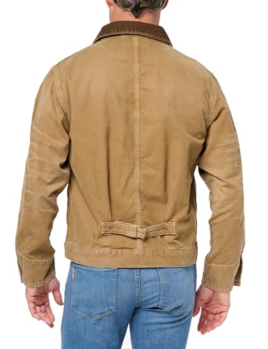 Lucky Brand Men's Corduroy Collar Trucker Jacket3