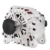 140A 12V CW 6-Groove Clutch Pulley Alternator Compatible With VW Atlas 2018 Audi A3 2007-2018