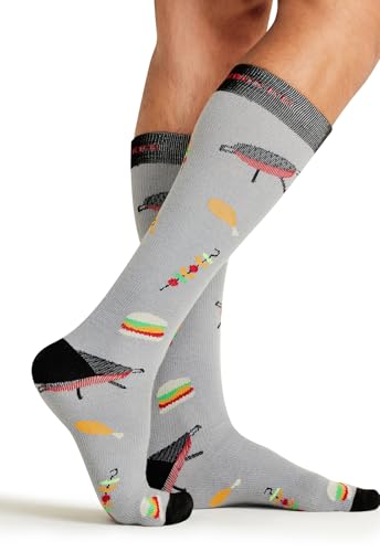 Image of Cherokee Compression Socks 10-15 mmHg Knee High 1 Pair Pack