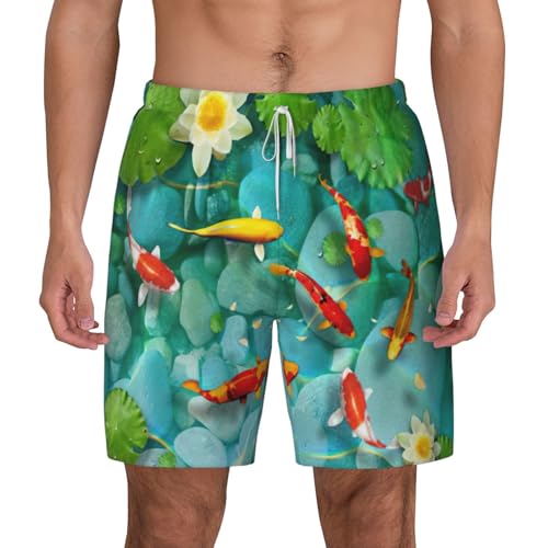 Short de bain japonais homme anti frottement avec doublure filet L