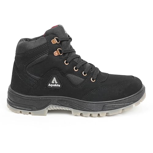 Image of Aqualite Premium ATR-102 Trekking Boot Shoes with Lace-Up, Lightweight & Comfort Insole for Men