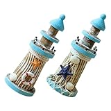 Expérience côtière authentique : évoquez instantanément la de l’océan avec cette décoration de phare, idéale pour créer un centre de table sur le thème nautique dans votre salon, votre bureau ou votre espace événementiel. décoration marine en bois, décoration de table côtière