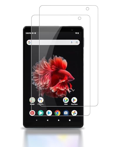 �y2���Z�b�g�z ALLDOCUBE iPlay50 Mini Lite �p �����K���X�t�B���� 8�C���` SpinoArmor �����K���X�t�B���� ���ɋ��� 2.5D HD�����ߗ� �C�A�[�� �ȒP�\��t ��U�h�~ �d�x9H �^�b�` �K���X �t�B����