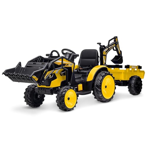 3-in-1 Ride On Tractor with Remote Control