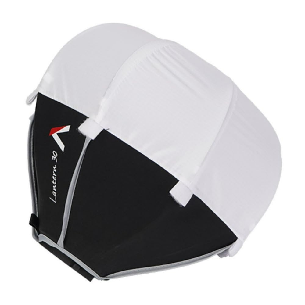 Aputure Lantern 30 Omnidirectional Softbox with Mini ProLock Mount and Hook-and-Loop Light Control Skirt for Storm 80c