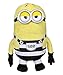Simba 6305875161 - Plüschfigur "Minions Gefängnis-Version", 23 cm