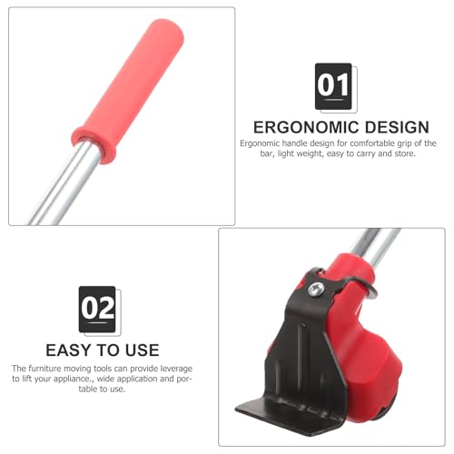 Kit de déménagement de meubles robuste en acier carbone et caoutchouc durable