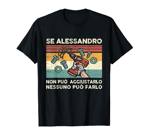 Personalizzata con Nome O Cognome Alessandro, Regalo perfetto per compleanno, Natale, festa del papà, festa della mamma