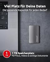Intenso TX800 Externe SSD 1 TB - Portable Solid State Drive - USB-C – Ansicht 4