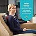HoMedics®Cordless Shiatsu All-Body Massage Pillow with Soothing Heat, Reverse Function, Rechargeable Battery, and Integrated Controls –Lightweight