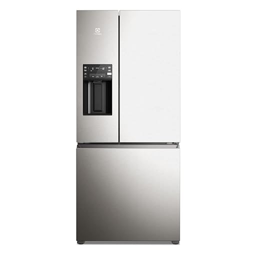 Geladeira Electrolux 540L Inox com Dispenser
