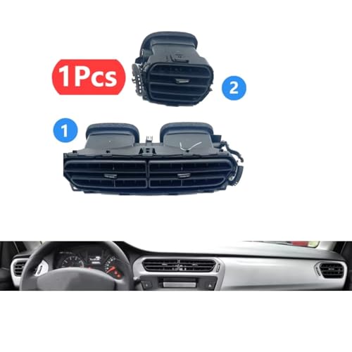 Rejilla aire acondicionado coche HILLAR para Citroen C-Elysee y C3 2013+ 7