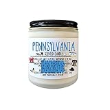 Pennsylvania Candle State Candle Scented Candle Pennsylvania Gift Moving Gift New Home Gift Pennsylvania is My Home State Pride Pennsylvania Pride Realtor Gift