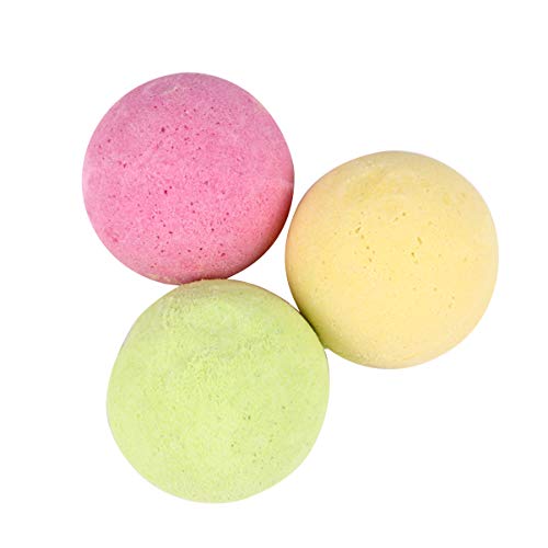 VOSAREA Fish Baits Scent Ball 3pcs Outdoor Fishing Lure Bubble Ball for Sea Freshwater Random Color