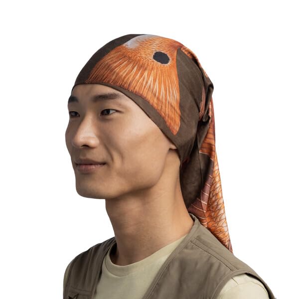 Image of BUFF CoolNet UV Neck Gaiter, UPF 50 Sun Protection, Breathable, Versatile, Quick Dry Face Mask, Fishing Designs, Adult Size