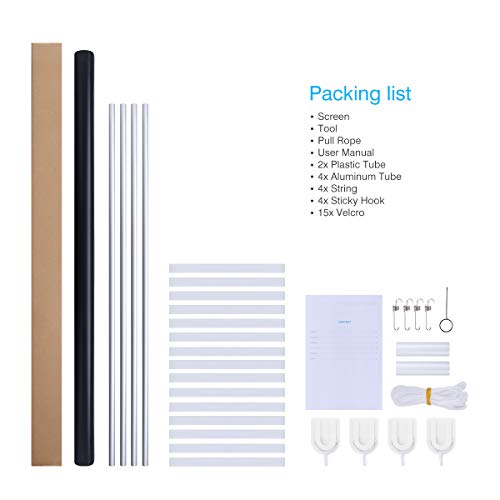 Schermo di Proiezione, 120 Pollici ExquizOn PVC