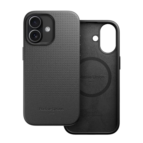 Image of Native Union Active Case - MagSafe Compatible with Built-in Magnets - Rugged Design - Recycled Materials - Ultra-Durable Drop Protection up to 10ft / 3m for iPhone 17 (Black)