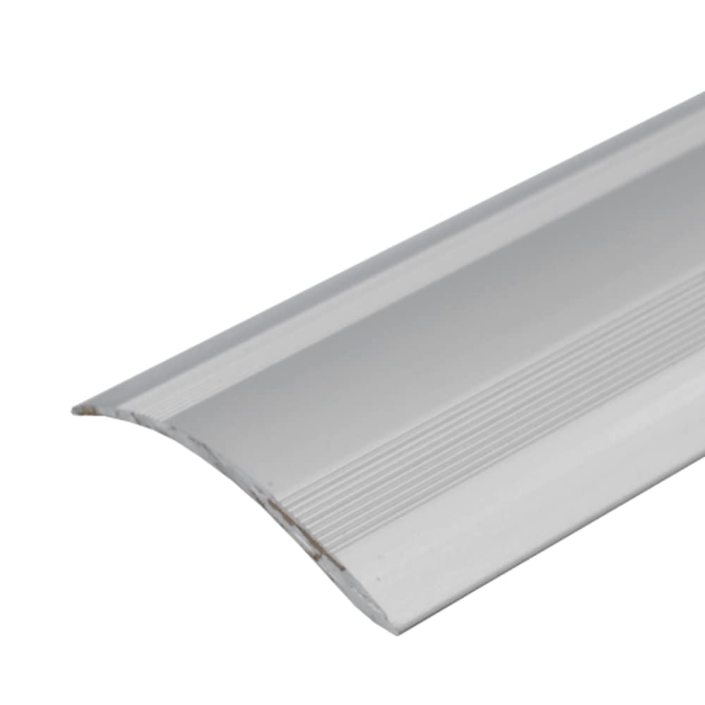 Cayrus Silver A48 41Mm Anodised Aluminium Self Adhesive Door Threshold Ramp Profile - 3.0M
