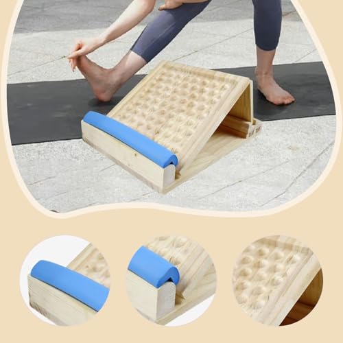 Tabla de madera ajustable para estiramiento de pantorrillas miniatura 3
