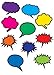 Teacher Created Resources Colorful Speech/Thought Bubbles Accents