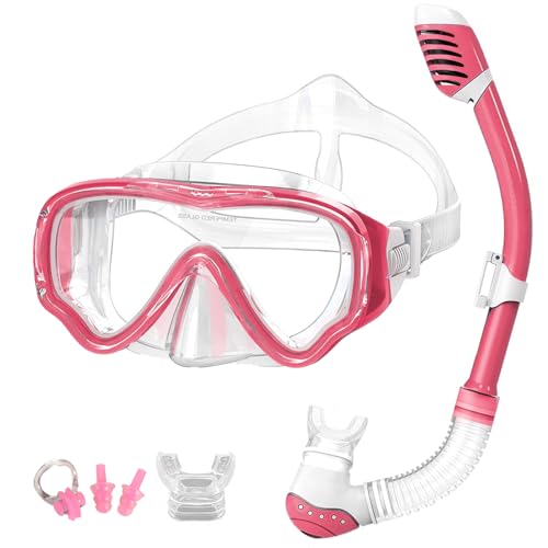 VILISUN Taucherbrille mit Schnorchel Anti-Leck Anti-Fog...