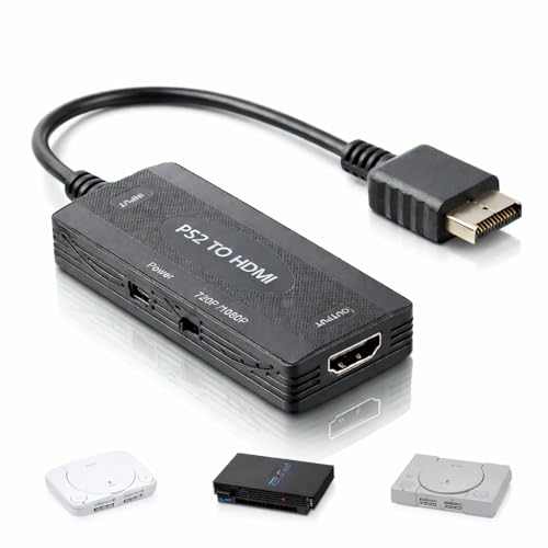 Amazon.co.jp: 【名作が蘇る】PS2 HDMI 変換アダプター PS1対応 