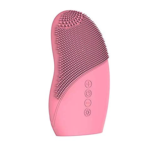 Brosse nettoyante pour le visage électrique en silicone avec charge sans fil