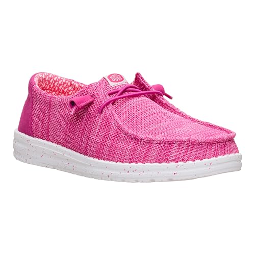 Image of HEYDUDE Women's Wendy Stretch Sox Slip On Loafer | Lightweight Stretch Mesh Easy On | Elastic Laces, Sock Like Fit