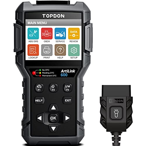 Amazon | TOPDON ArtiLink600 OBD2 車 診断機 ABS/SRS診断