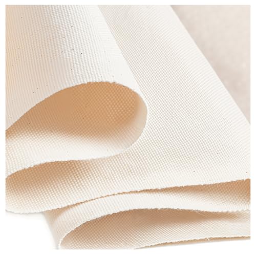 BlankoArt 100% Cotton Canvas Fabric by the Yard – 63' x 3 Yards (7 oz) – Duck Canvas Fabric for Sewing, Painting & DIY Projects