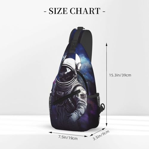 Bolso cruzado Astronaut para hombre y mujer miniatura 3