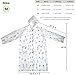 Kallwong Fashion Unicorn Raincoat for Teens,Reusable Rain Coats Ponchos Unicorn Pattern with Pockets & Hood for Girls and Boys (Unicorn L)