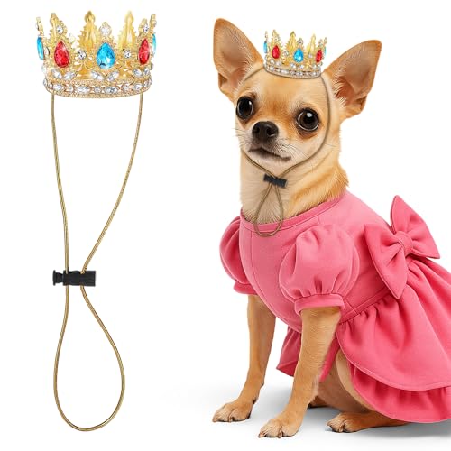 Corona Princesa para Mascotas Abbylike Talla S