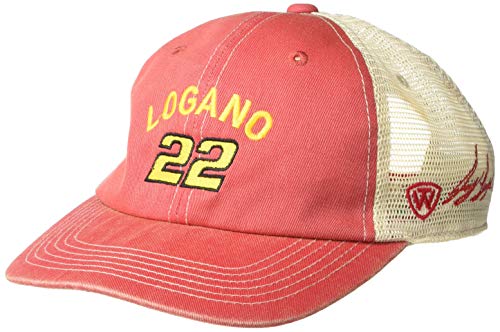 Top of the World Joey Logano Men's Favorite Driver Arch Adjustable Dirty Mesh Hat, Adjustable