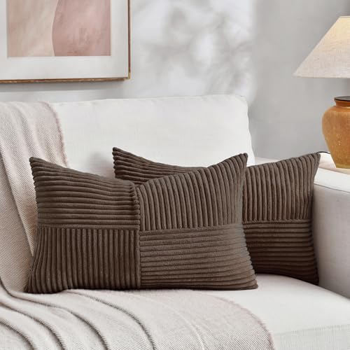 Fancy Homi 2�p�b�N �_�[�N�u���E�� ���������X���[�N�b�V�����J�o�[ 20x28�C���` ���r���O���[�� �J�E�`�x�b�h�p �f�p�Ȕ_�� �{�[�z�[ �z�[���f�R �\�t�g�X�g���C�v �R�[�f�����C�����`�A�N�Z���g�N�b�V�����P�[�X 50x70cm
