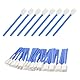 MINZHI 100 Stück Reinigungsstäbchen,Reinigung Schwamm Wattestäbchen,Reinigungstupfer,Schwamm Stäbchen,Geeignet für Mikroelektronik, optische Produkte, Laborreinigung usw. (blau)