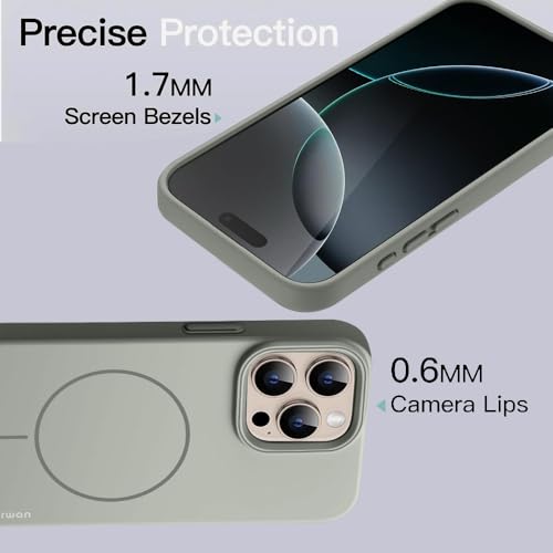 Image of KARWAN️Magnetic Ultra Slim-Fit Back Case Cover for iPhone 14 Pro Max |Hard PC Case Cover| Ultra-Thin & Light Weight with [Ultra Premium Feel] Case for iPhone 14 Pro Max(6.7 inch)(Grey)
