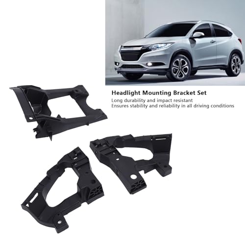 Soportes de faros para HR-V 2016-2018 en ABS resistente juego de 2 piezas 5