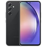 SAMSUNG Galaxy A54 5G | 128GB | 6.4” Fluid Display Screen | Hi Res Camera | 5,000 mAH huge Battery| US Version | 2023 Model | Unlocked Android Smartphone | Awesome Black (Renewed)