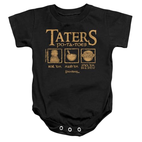 Image of Popfunk Lord of the Rings Taters Unisex Infant Snap Suit for Baby