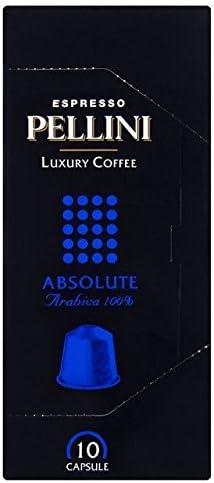 Pellini Luxury Absolute Nespresso Compatible Coffee Capsules - 10 per pack