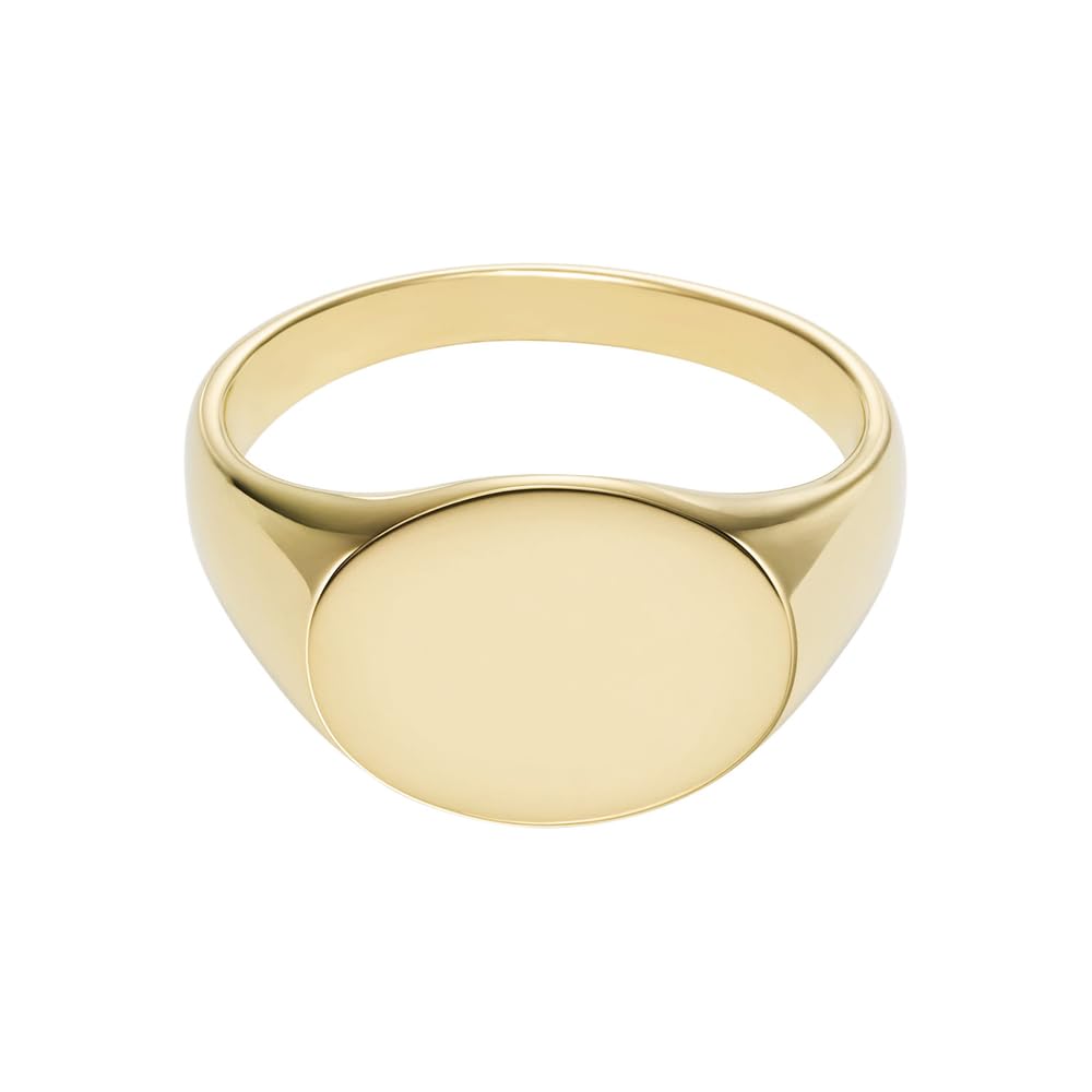 Fossil Unisex-Schmuck, Edelstahl, goldfarben, JF0477371010, Edelstahl, Kein Edelstein