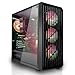 SYSTEMTREFF Gaming PC AMD Ryzen 7 5700X 8x4.6GHz | Nvidia RTX 5060 Ti 8GB DX12 | 1TB M.2 NVMe | 32GB DDR4 RAM | Windows 11 | WLAN Desktop Computer Rechner für Gamer, Zocker & Streamer