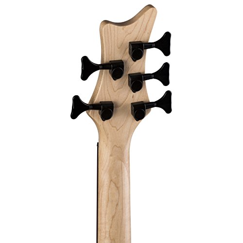 Dean Edge 1 5-String Electric Bass Guitar, Vintage Natural #TOP6