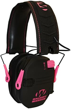 Walkers Game Ear Razor Slim Electronic Muff, Pink