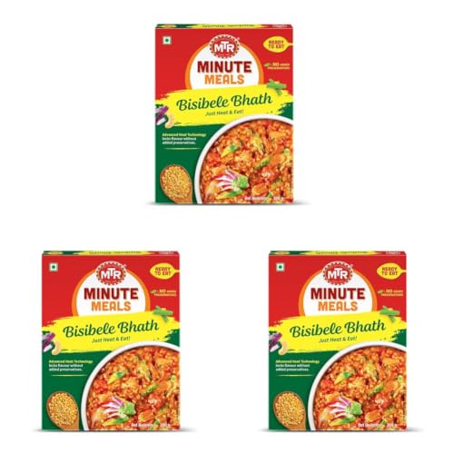 Image of MTR Ready to Eat Bisibelebath, 300g (Pack of 3)