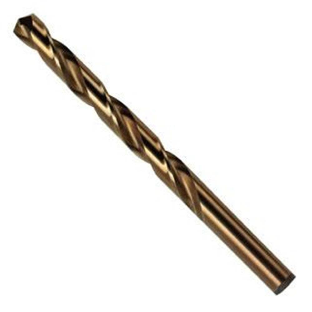 Irwin Tools 3016028 Single Cobalt Alloy Steel High-Speed Steel Drill Bit with Reduced Shank, 7/16" x 5-1/2"