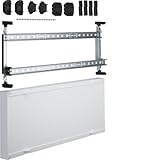 Hager UD23A1 Abdeckung 300x750mm geschl. m.waagerechten Hutschienen f.Reihenkl.