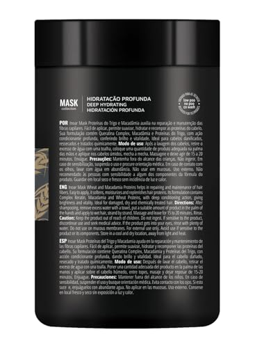 Máscara Hidratação Profunda Inoar Mask... glide