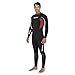 SEAC Uomo Muta Monopezzo in Neoprene da 2.2 mm per Snorkeling, Subacquea e Altri...